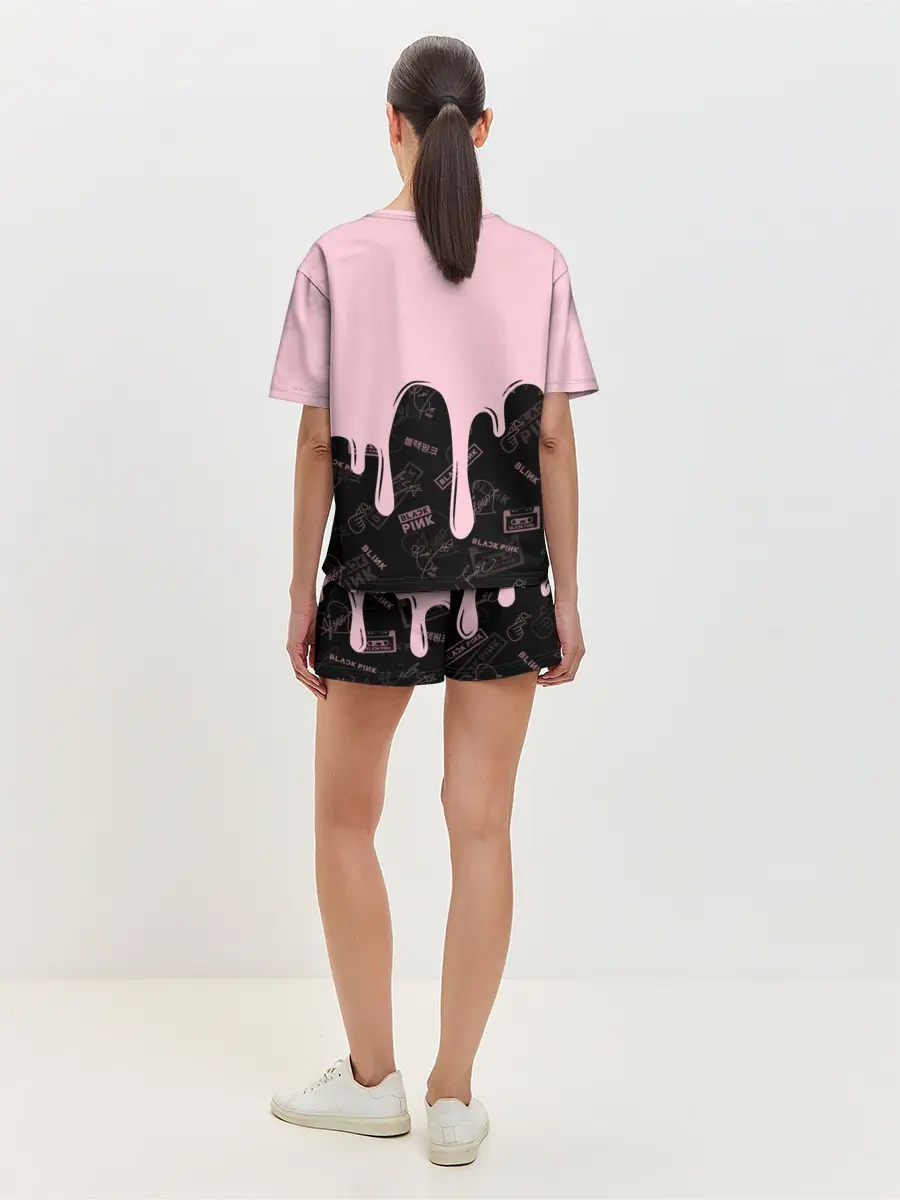 Женская пижама с шортами / BLACKPINK ICE CREAM