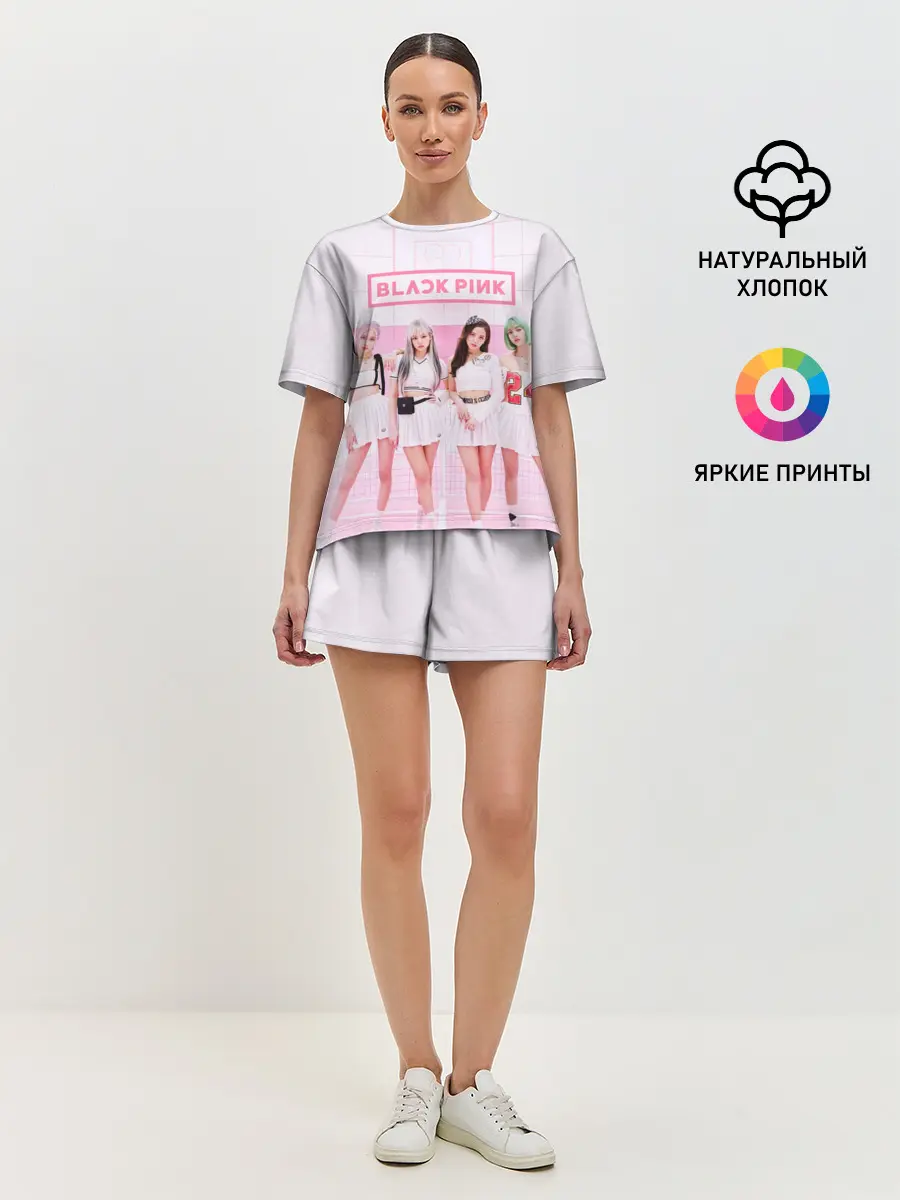 Женская пижама с шортами / BLACKPINK