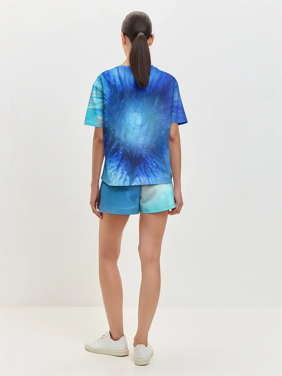 Женская пижама с шортами / Барбара. Genshin Impact