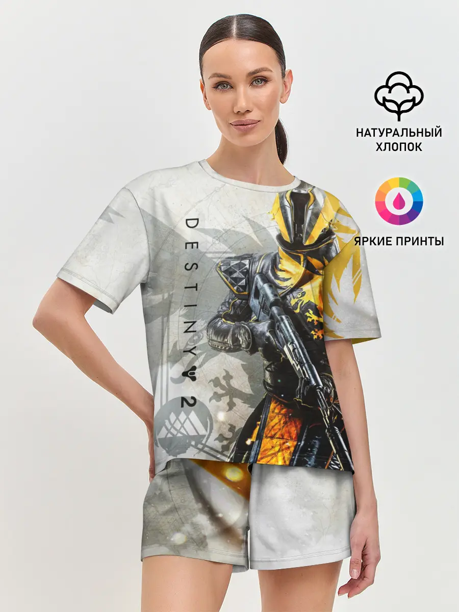 Женская пижама с шортами / DESTINY, WARLOCK