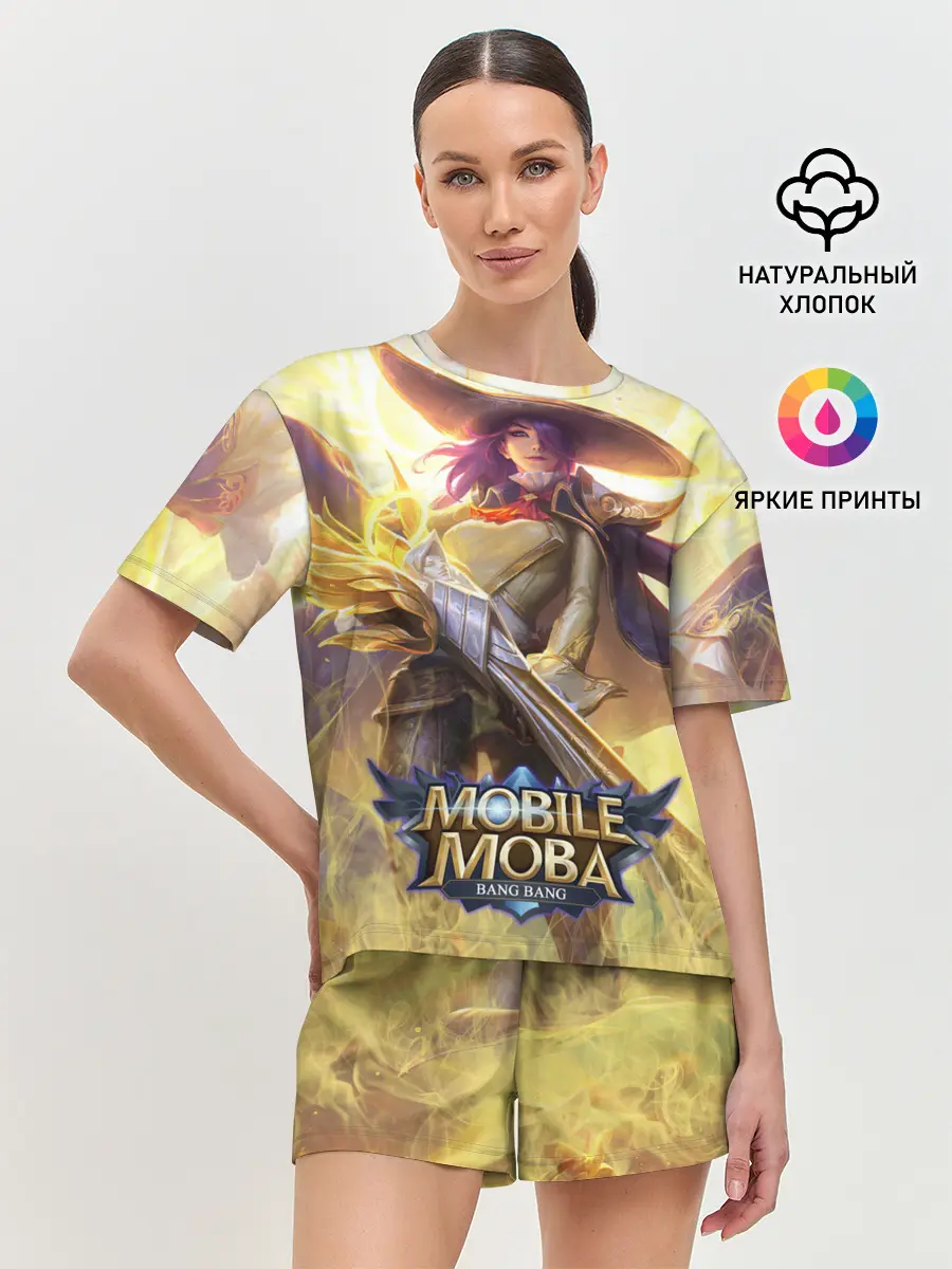 Женская пижама с шортами / Mobile legends