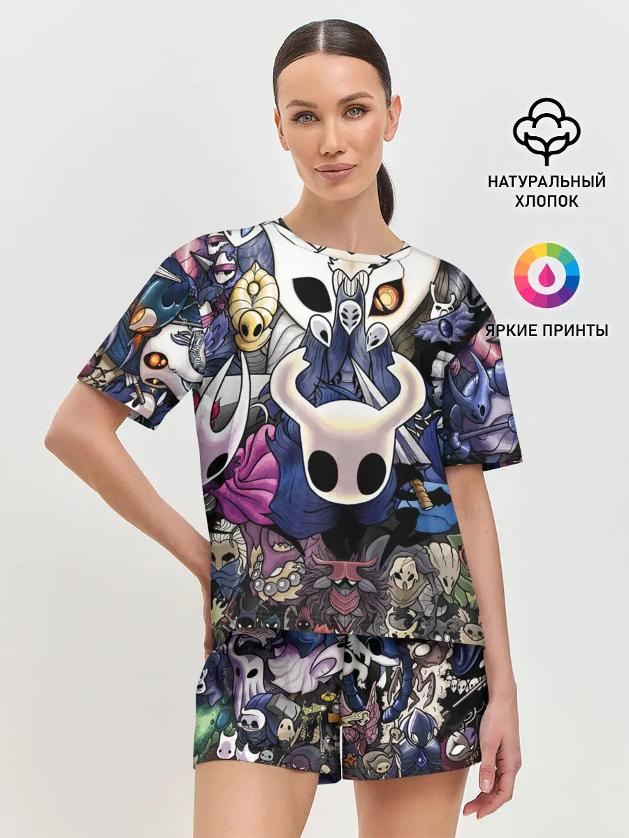 Женская пижама с шортами / HOLLOW KNIGHT