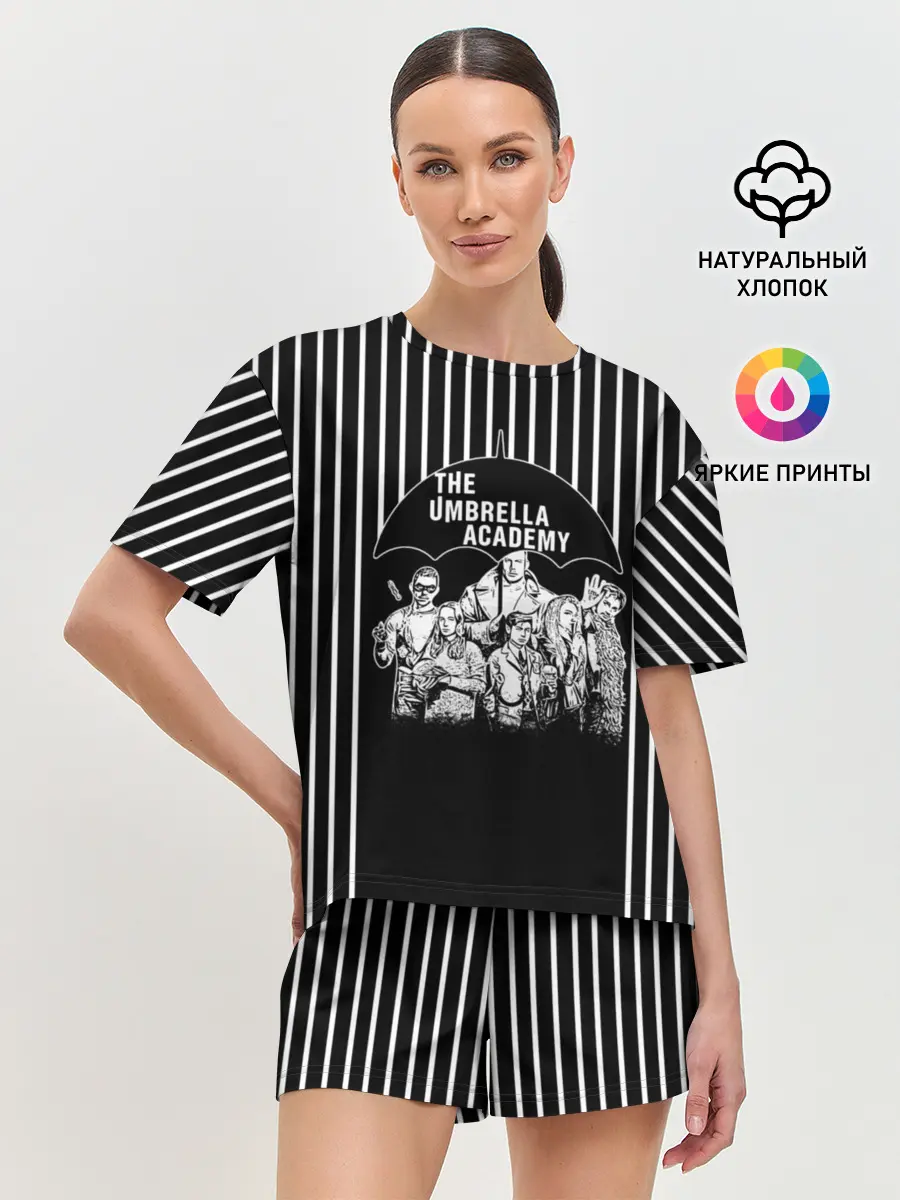 Женская пижама с шортами / umbrella academy