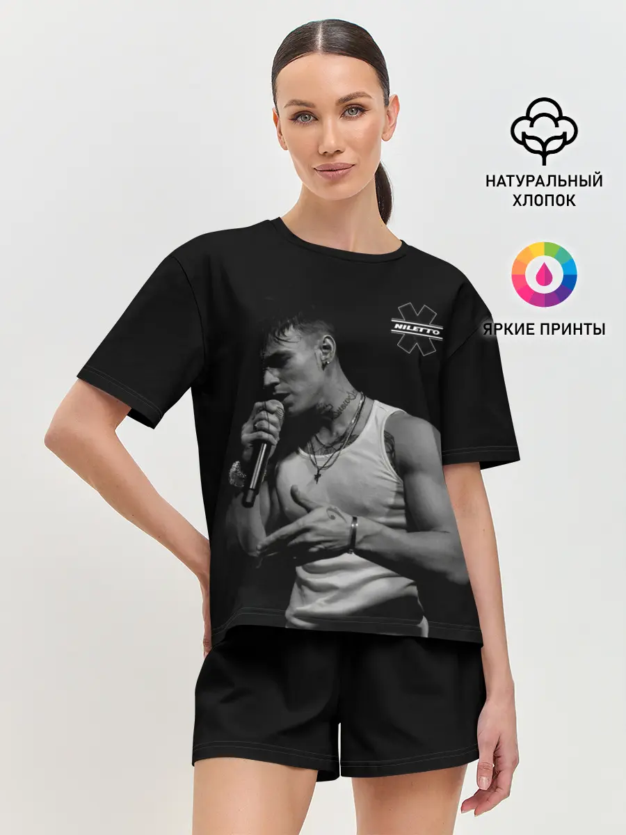 Женская пижама с шортами / NILETTO