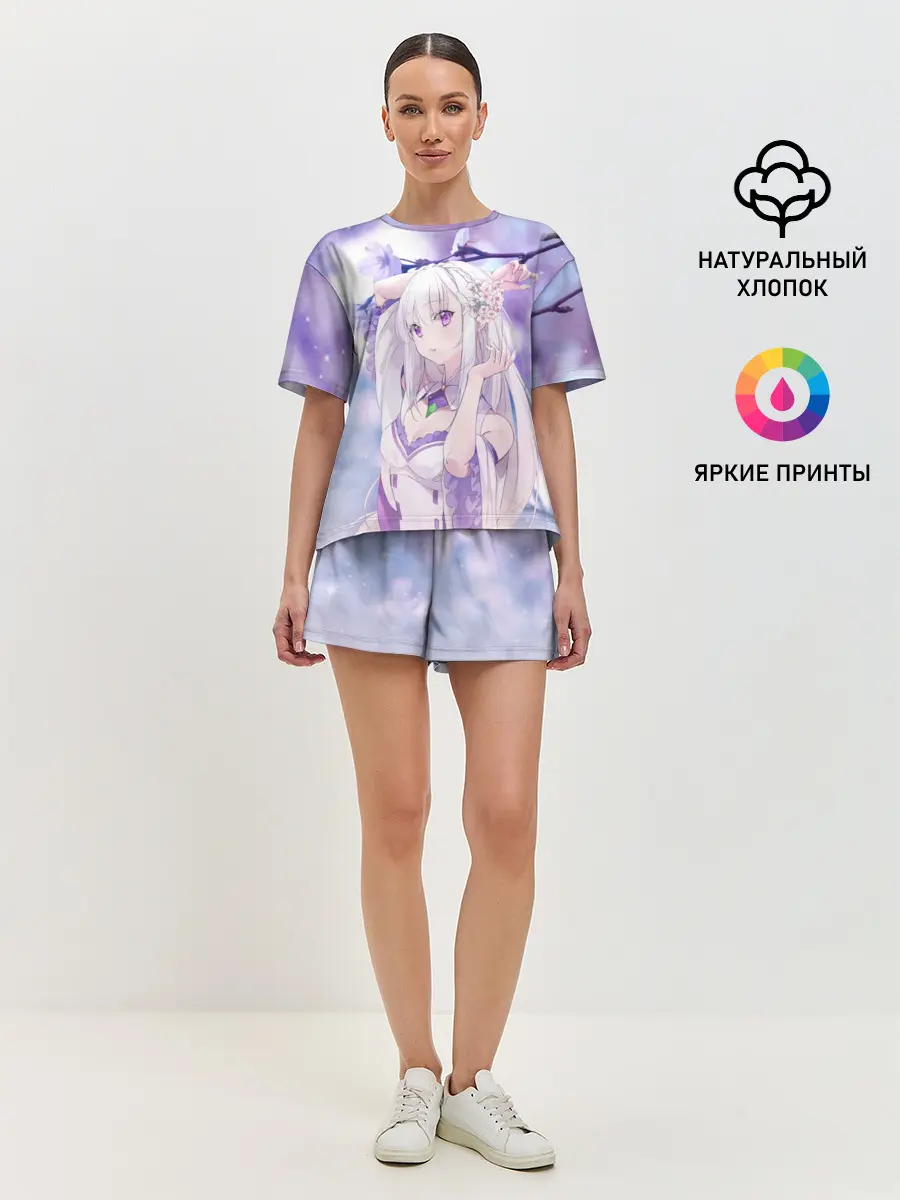 Женская пижама с шортами / Эмилия