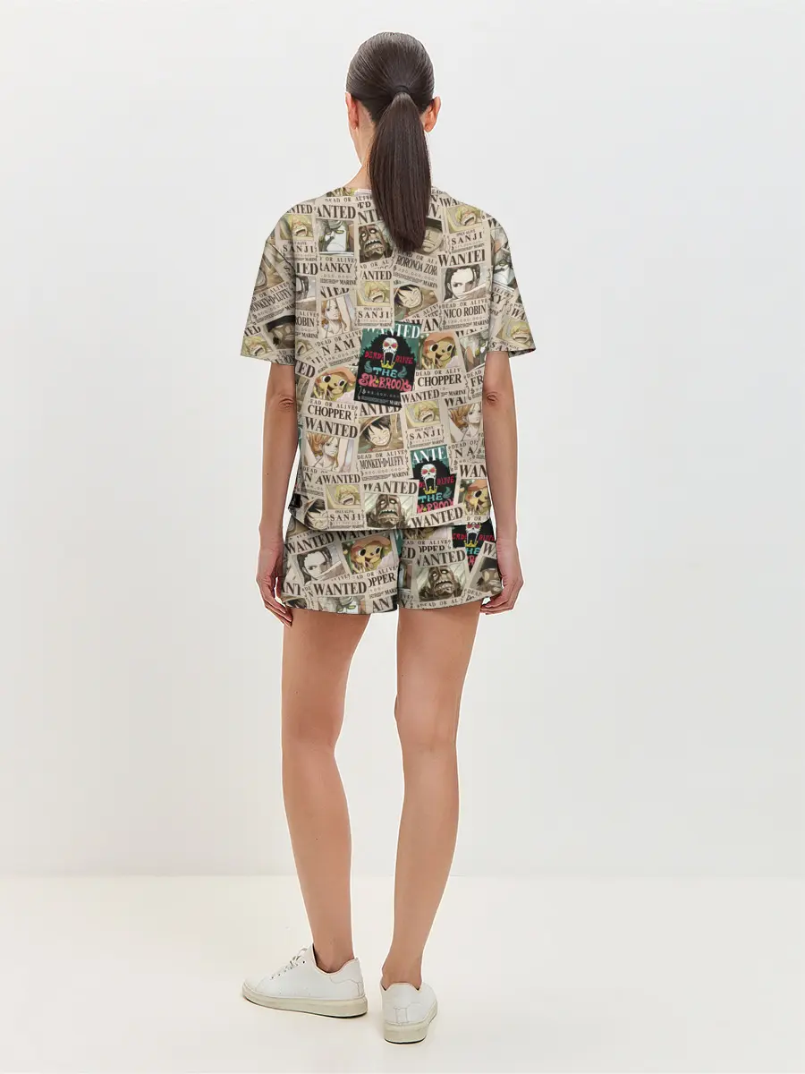 Женская пижама с шортами / Ван пис