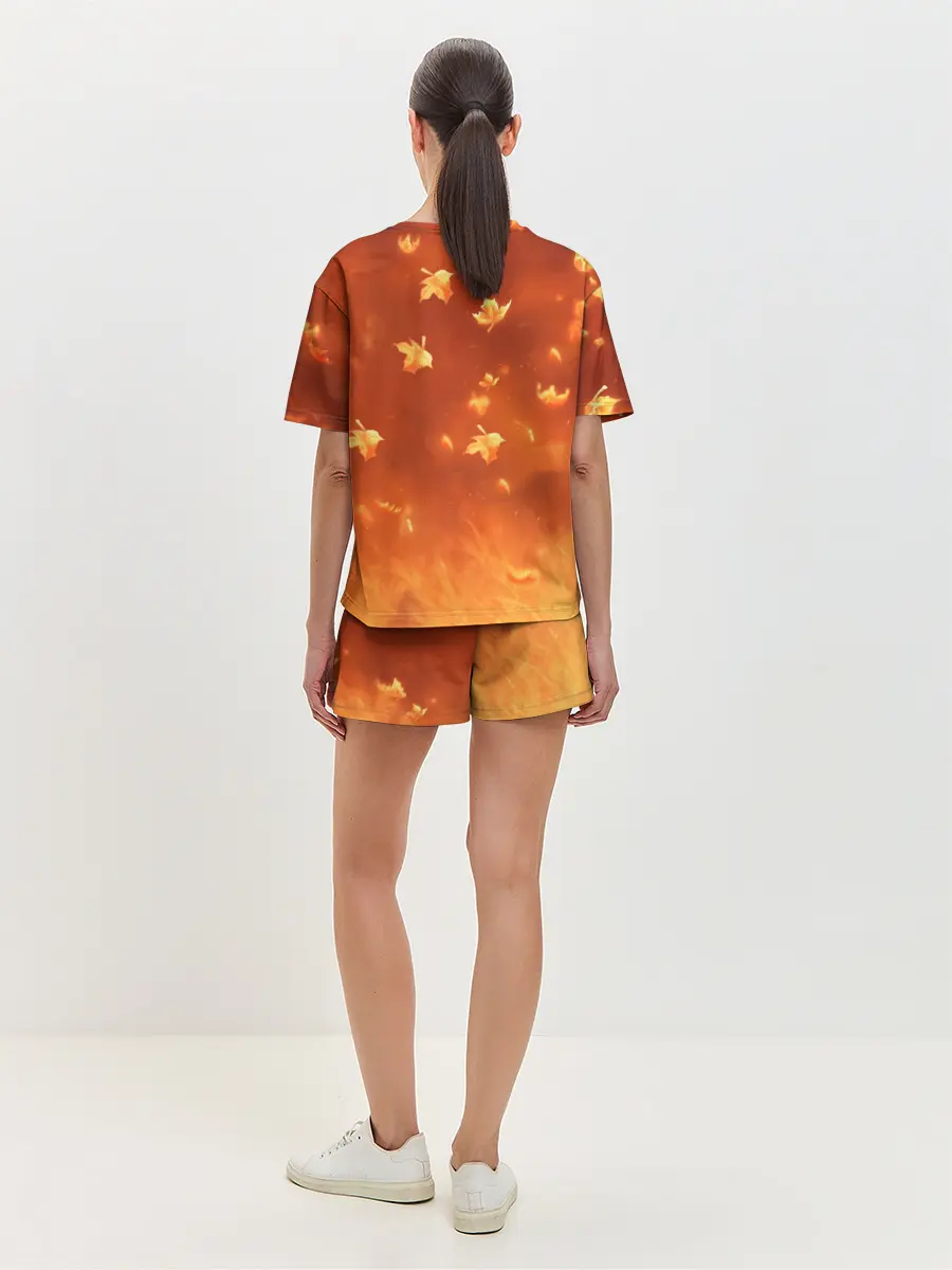 Женская пижама с шортами / Лисенок