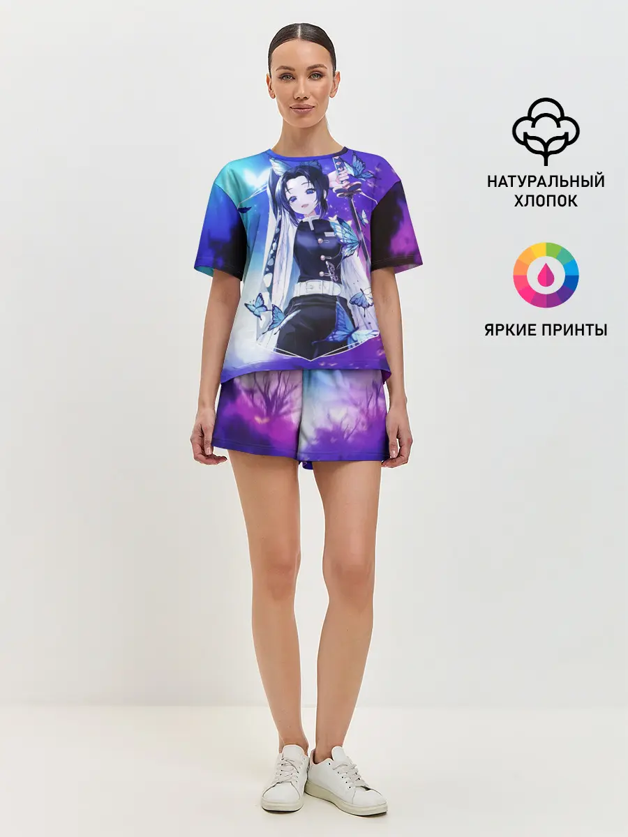 Женская пижама с шортами / Шинобу