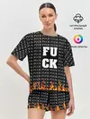 Женская пижама с шортами / F*CK F*CK F*CK