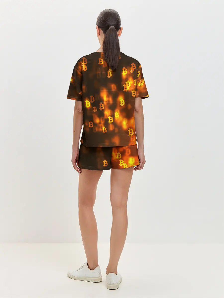 Женская пижама с шортами / BITCOIN KRYPTONATE