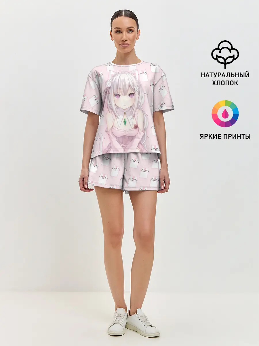 Женская пижама с шортами / Эмилия