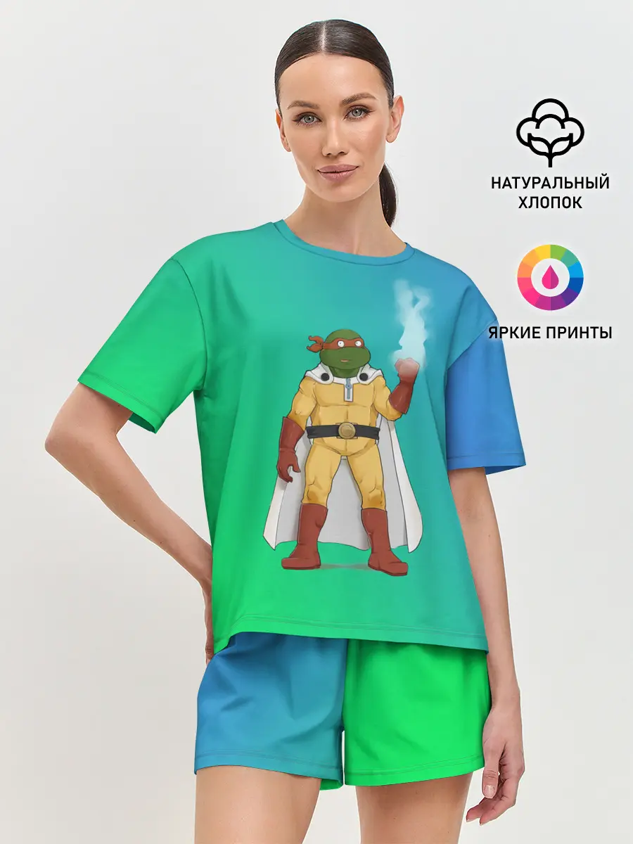 Женская пижама с шортами / Сайтама | One Punch Man