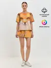 Женская пижама с шортами / Лиса