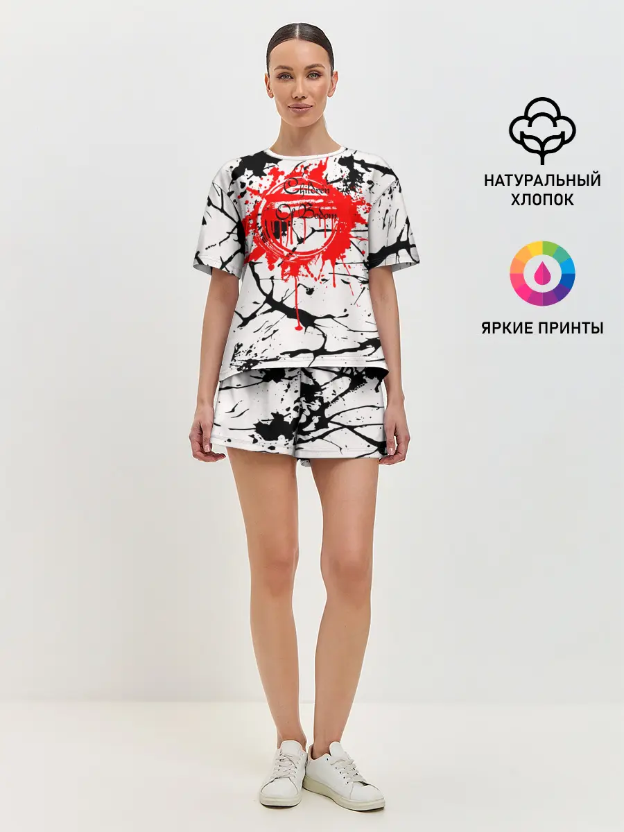 Женская пижама с шортами / Children of Bodom