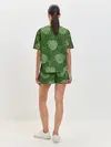 Женская пижама с шортами / Лист