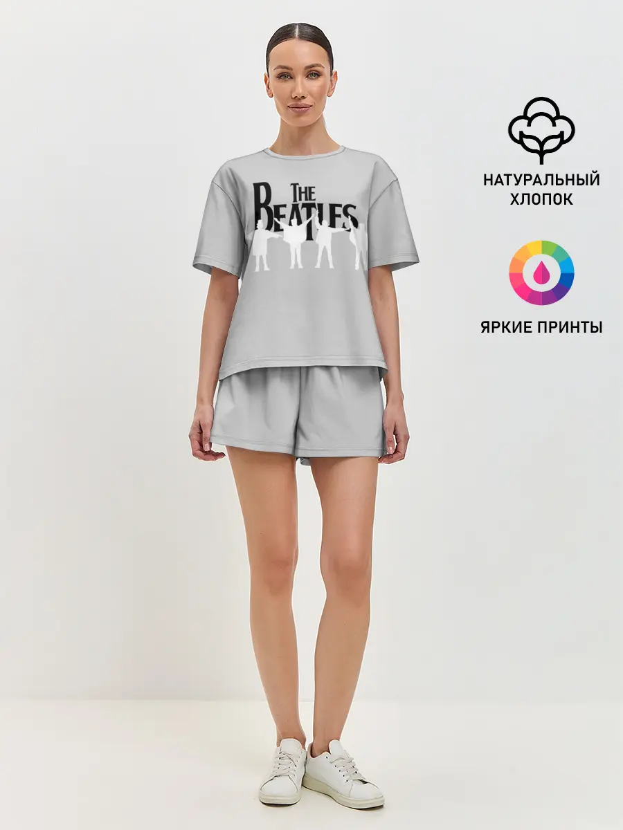 Женская пижама с шортами / The Beatles