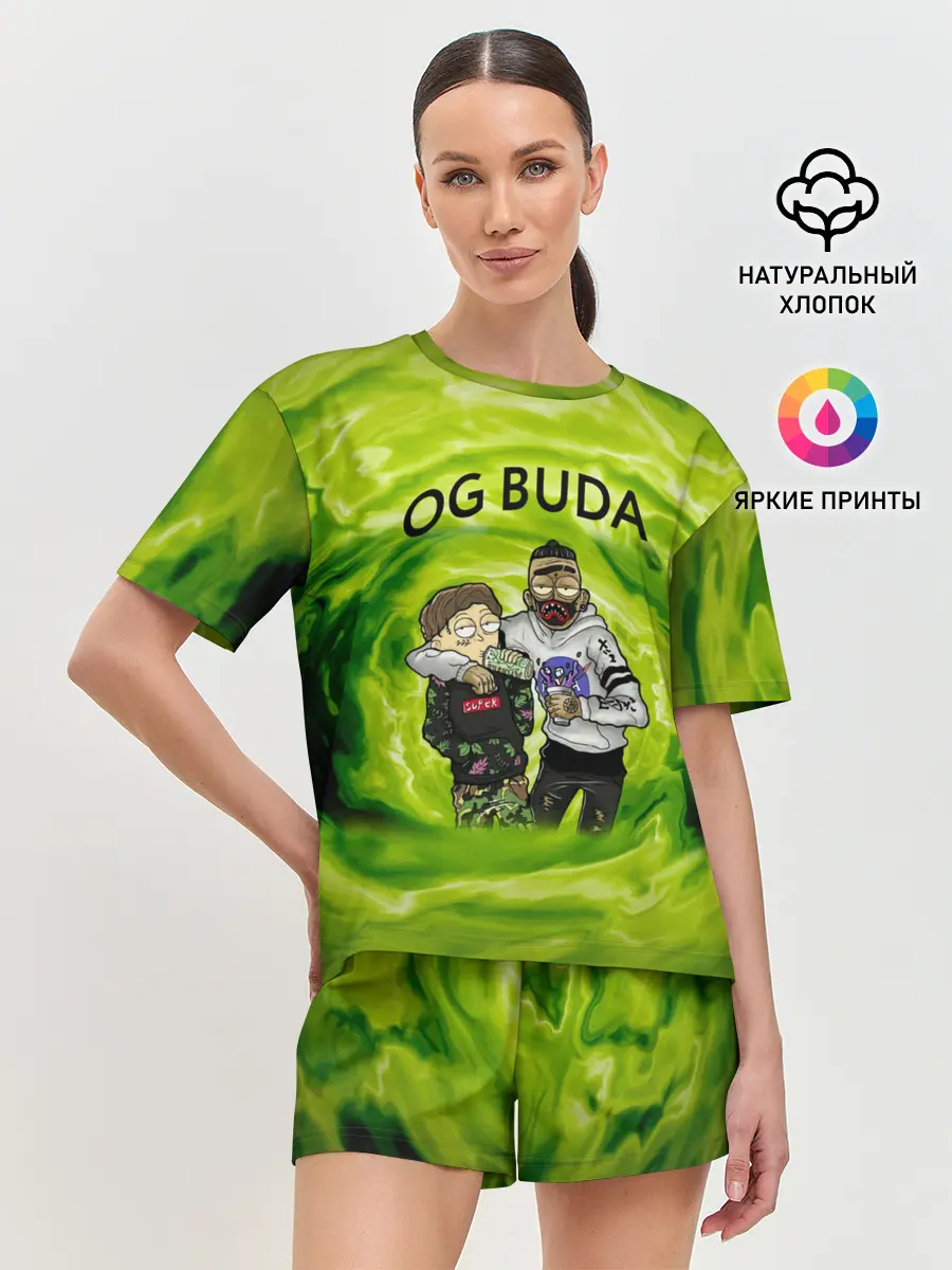 Женская пижама с шортами / Репер - OG Buda