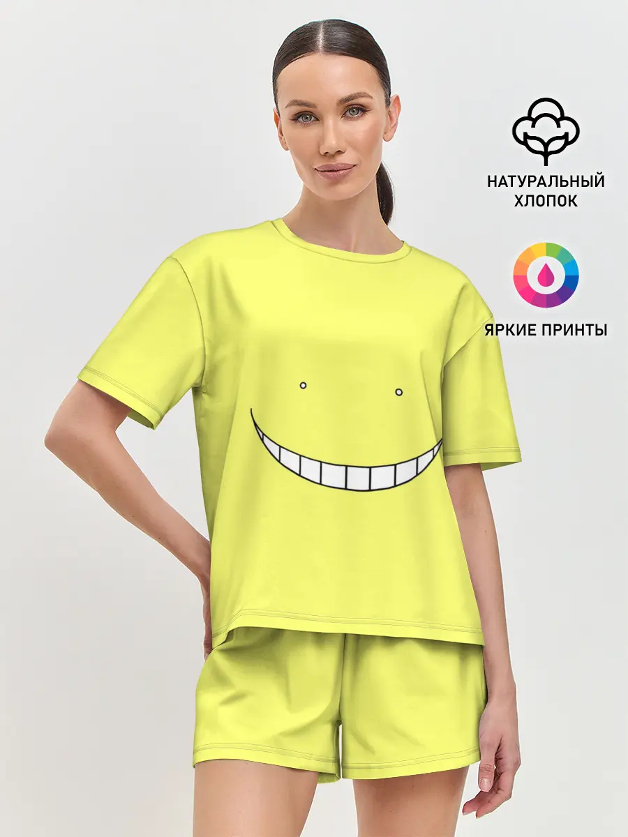 Женская пижама с шортами / Коро сенсей