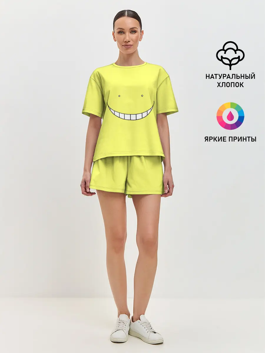 Женская пижама с шортами / Коро сенсей