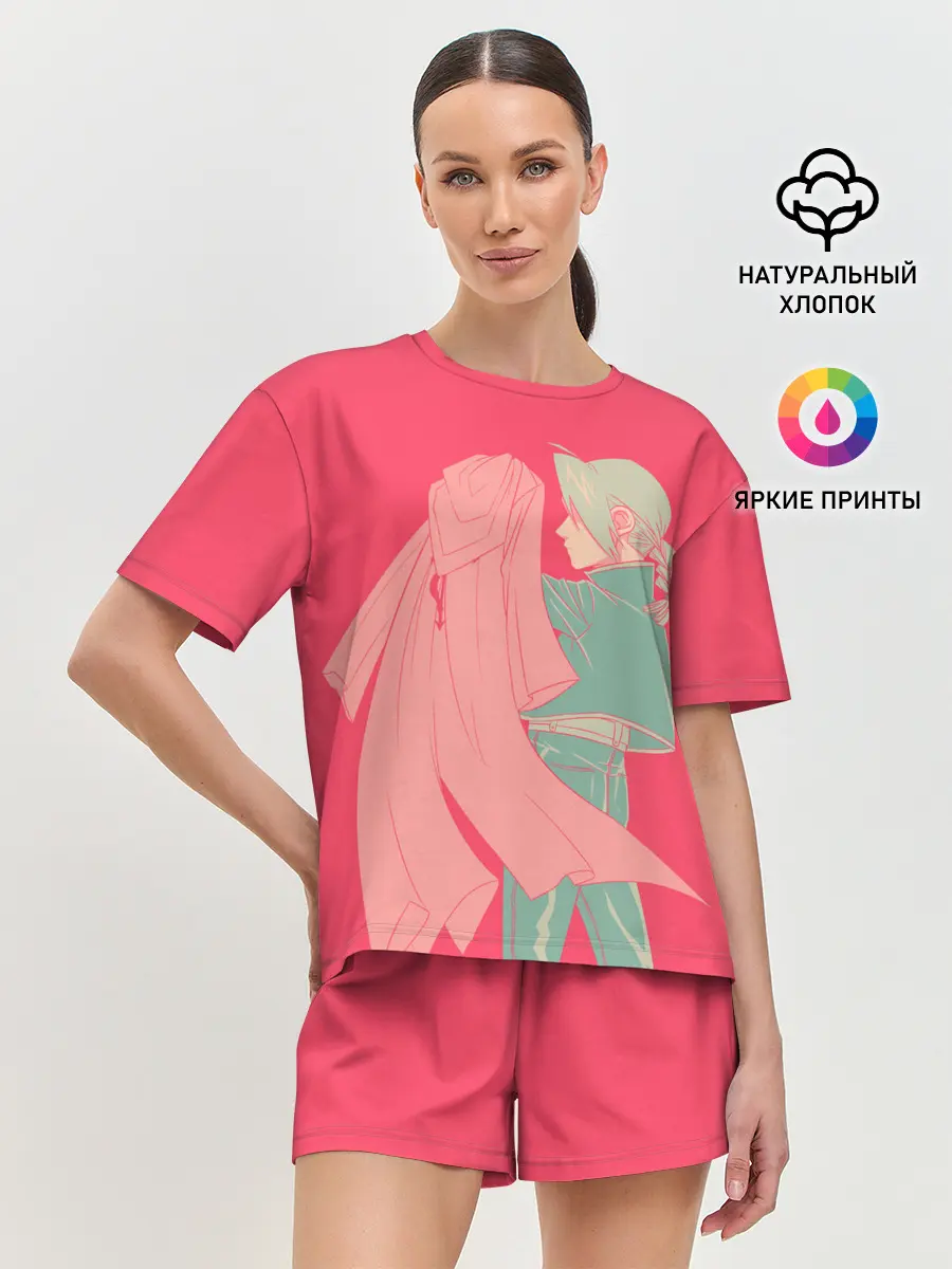 Женская пижама с шортами / Стальной Алхимик