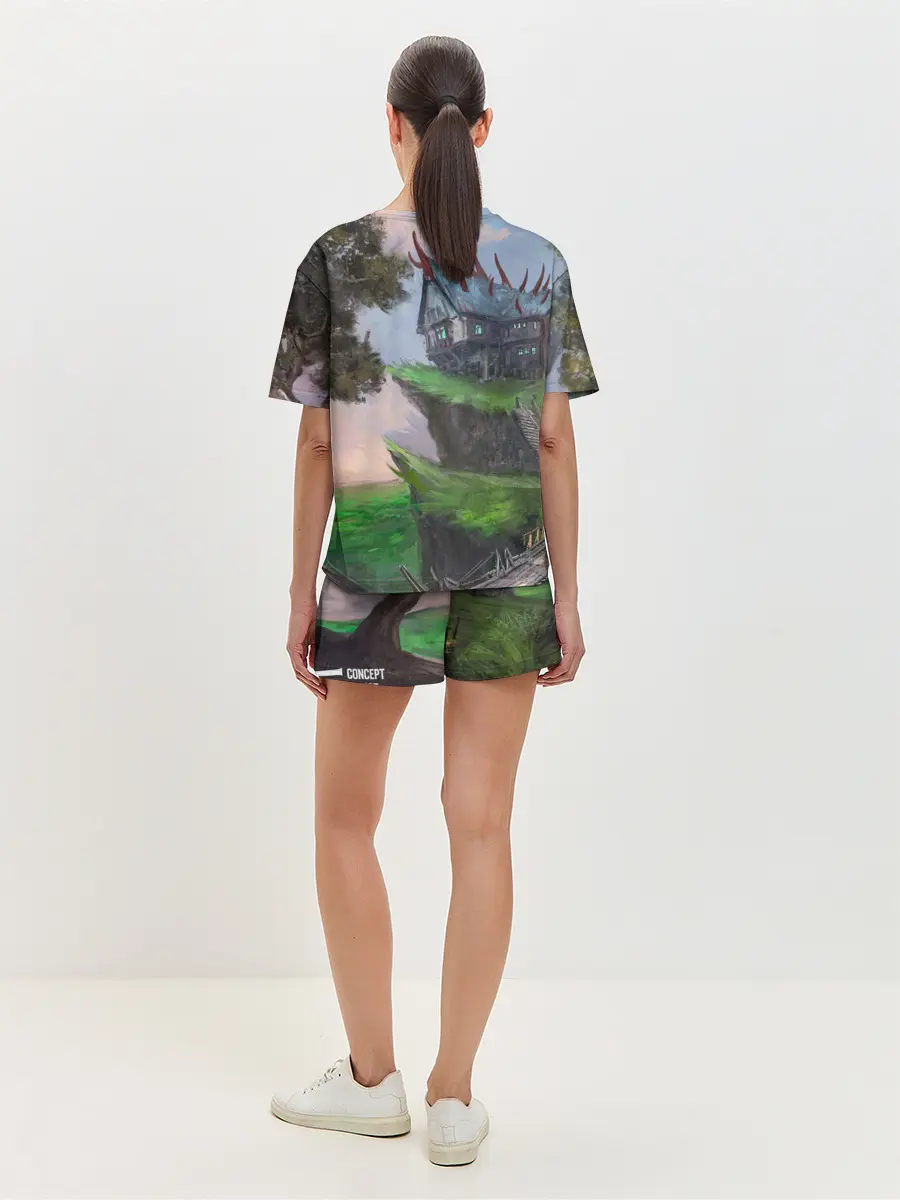 Женская пижама с шортами / Гильдия магов