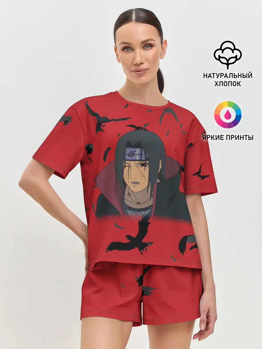 Женская пижама с шортами / Uchiha | Hitachi