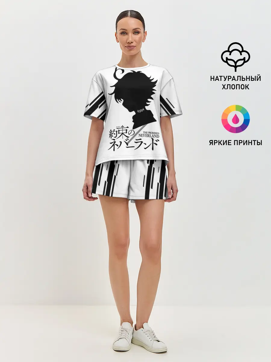 Женская пижама с шортами / Обещанный Неверленд - Эмма