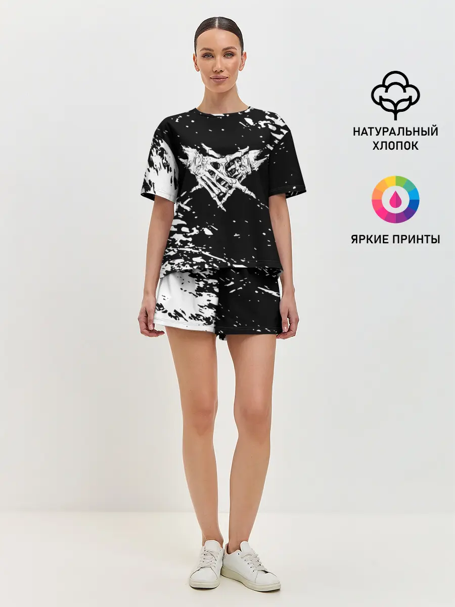 Женская пижама с шортами / Velial Squad