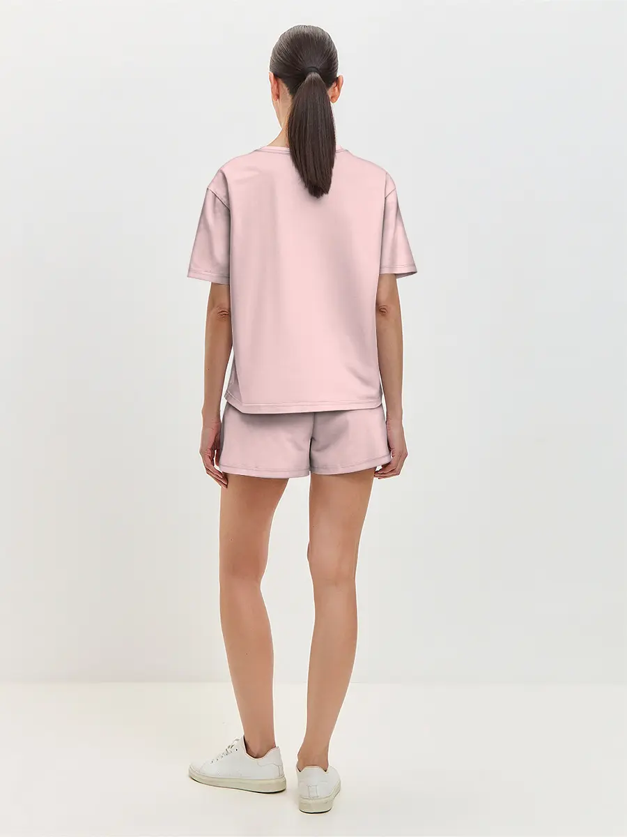 Женская пижама с шортами / Стеклянная свинка