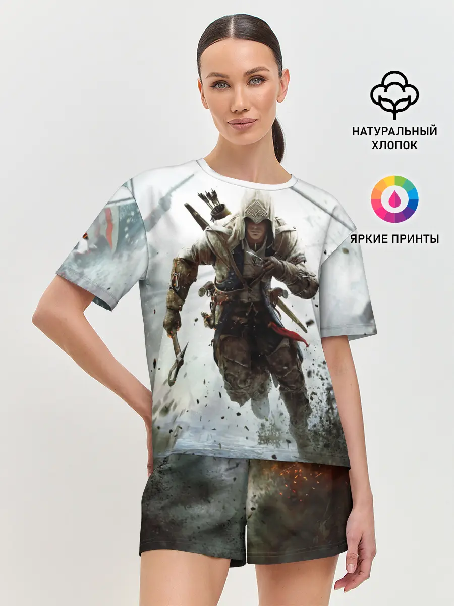 Женская пижама с шортами / Assassin’s Creed 3