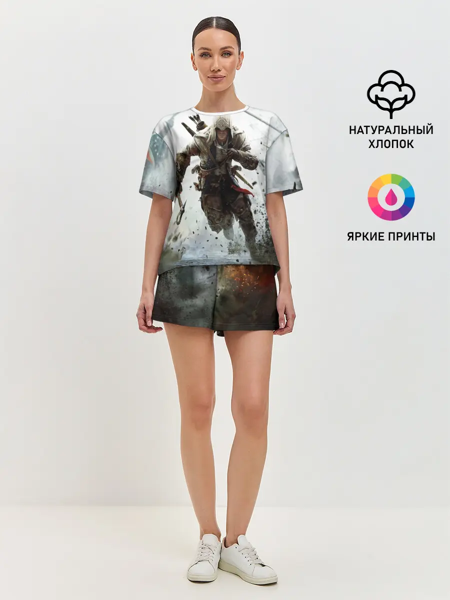 Женская пижама с шортами / Assassin’s Creed 3