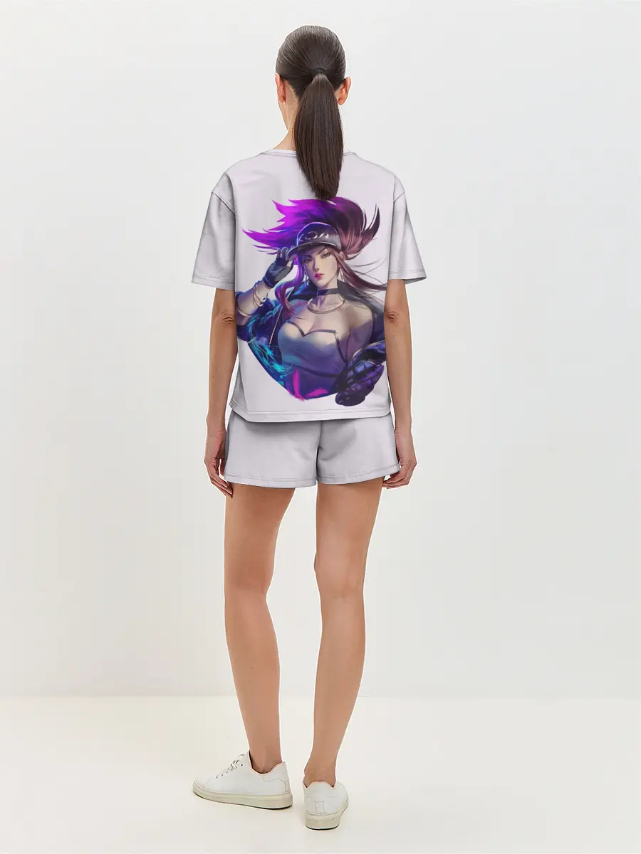 Женская пижама с шортами / KDA Akali