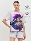 Женская пижама с шортами / KDA Akali