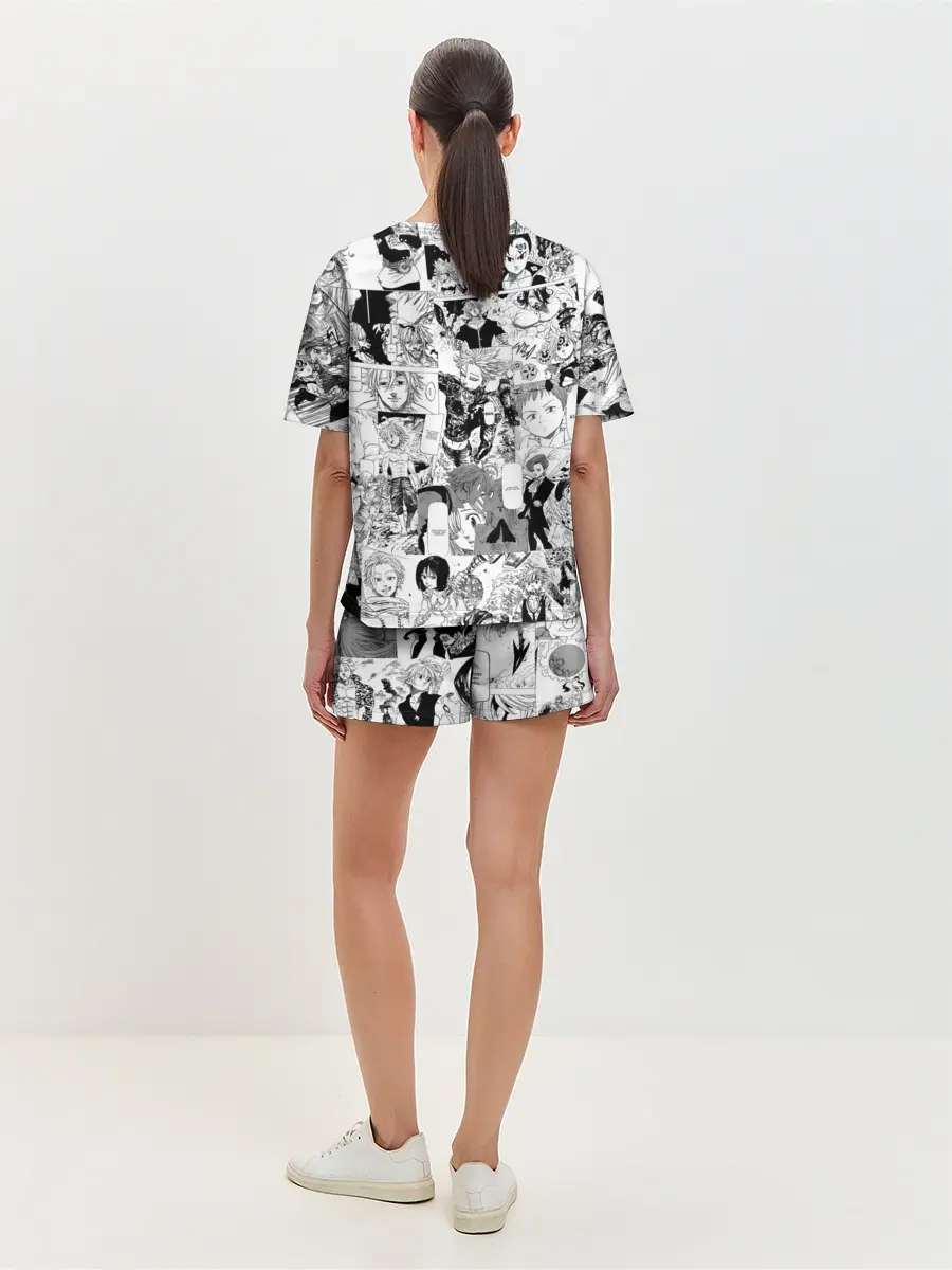 Женская пижама с шортами / Семь смертных грехов