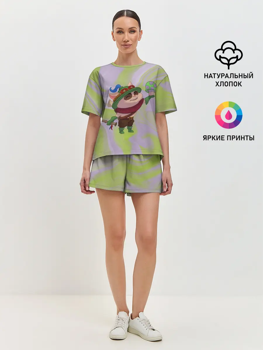 Женская пижама с шортами / Тимо