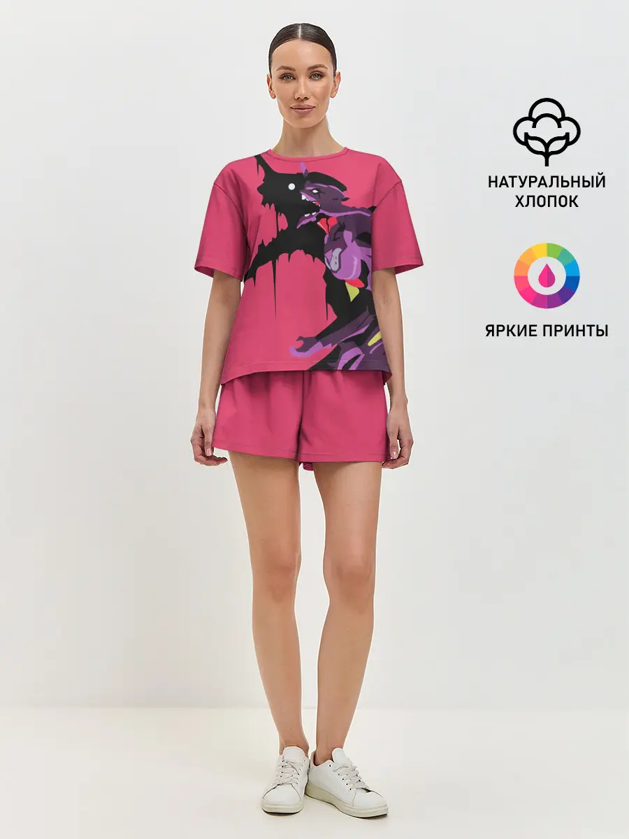 Женская пижама с шортами / Евангилион