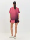 Женская пижама с шортами / Макима на красном фоне