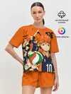 Женская пижама с шортами / Волебольная команда из аниме HAIKYUU!!