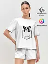 Женская пижама с шортами / Панда В Кармане