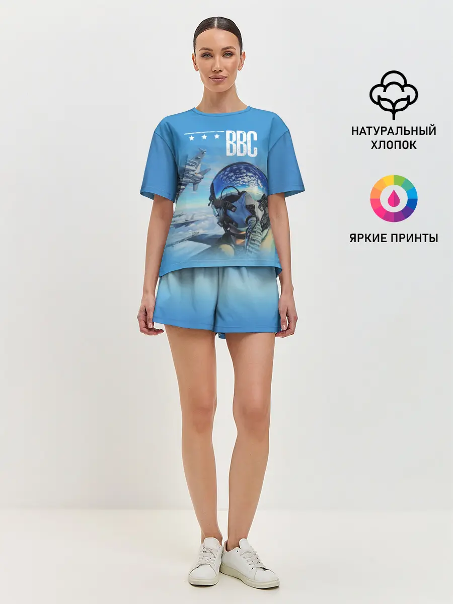 Женская пижама с шортами / ВВС