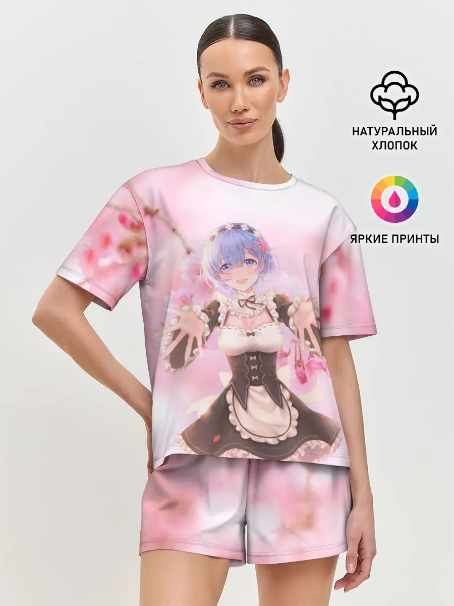 Женская пижама с шортами / Рем