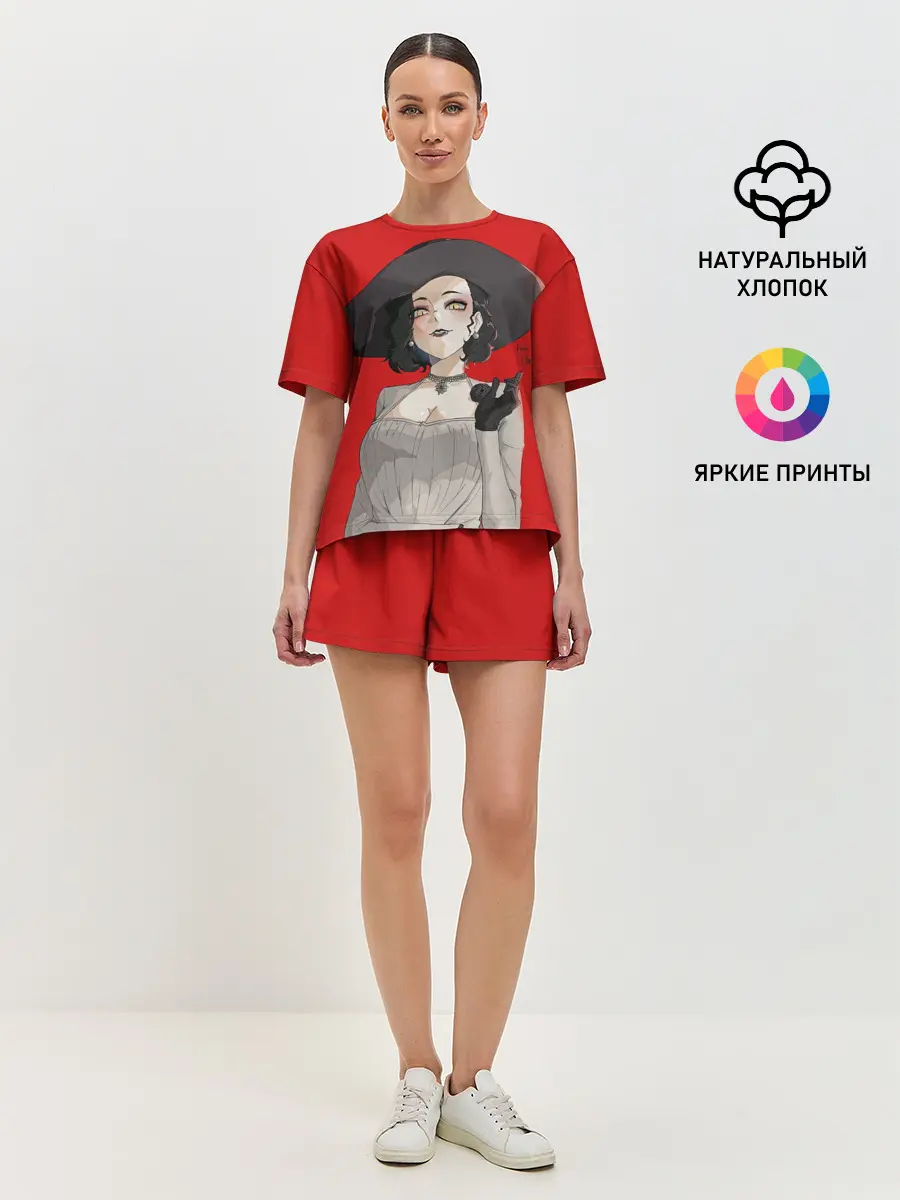 Женская пижама с шортами / Residen Evil Вампирша village