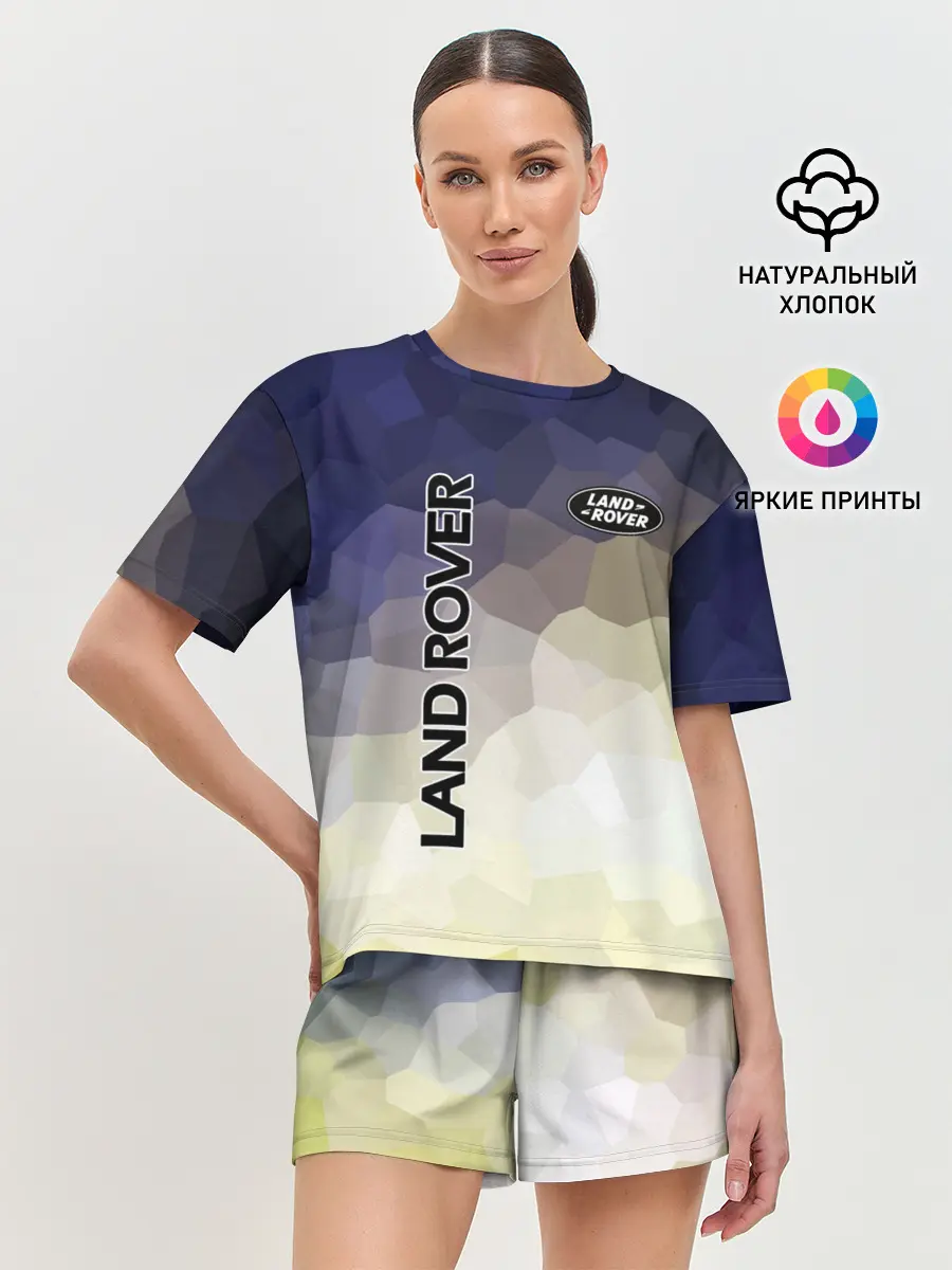 Женская пижама с шортами / LAND ROVER