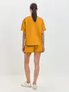 Женская пижама с шортами / Цвет Шафран