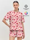 Женская пижама с шортами / Любовь