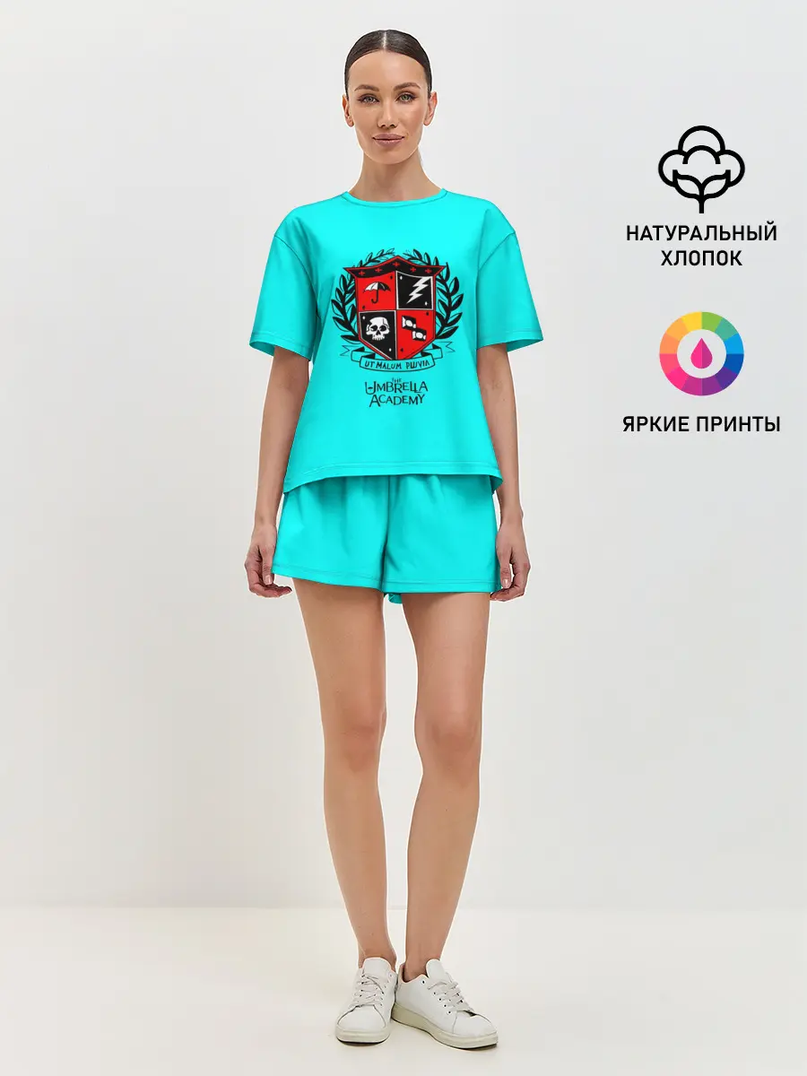 Женская пижама с шортами / Академия Амбрелла