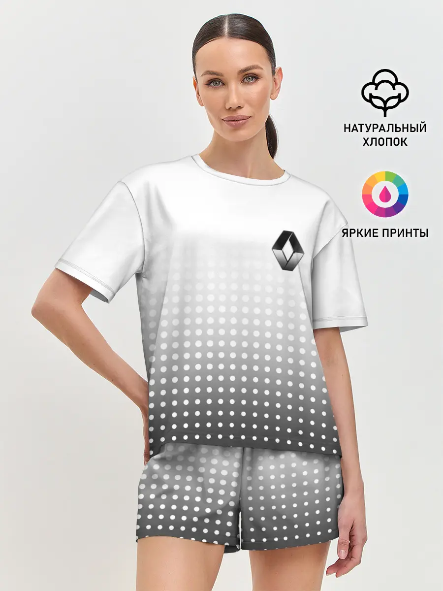 Женская пижама с шортами / Renault