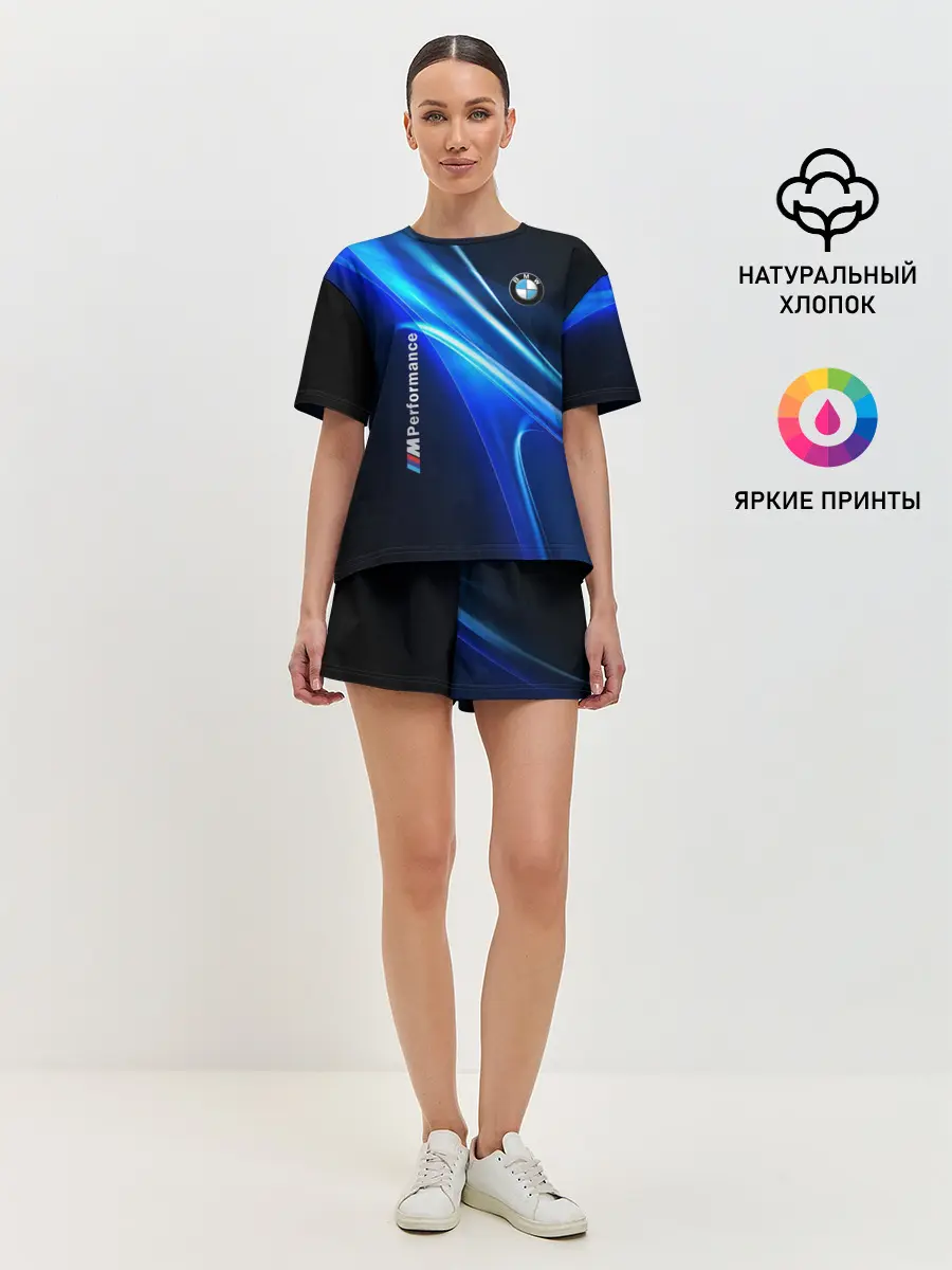 Женская пижама с шортами / BMW