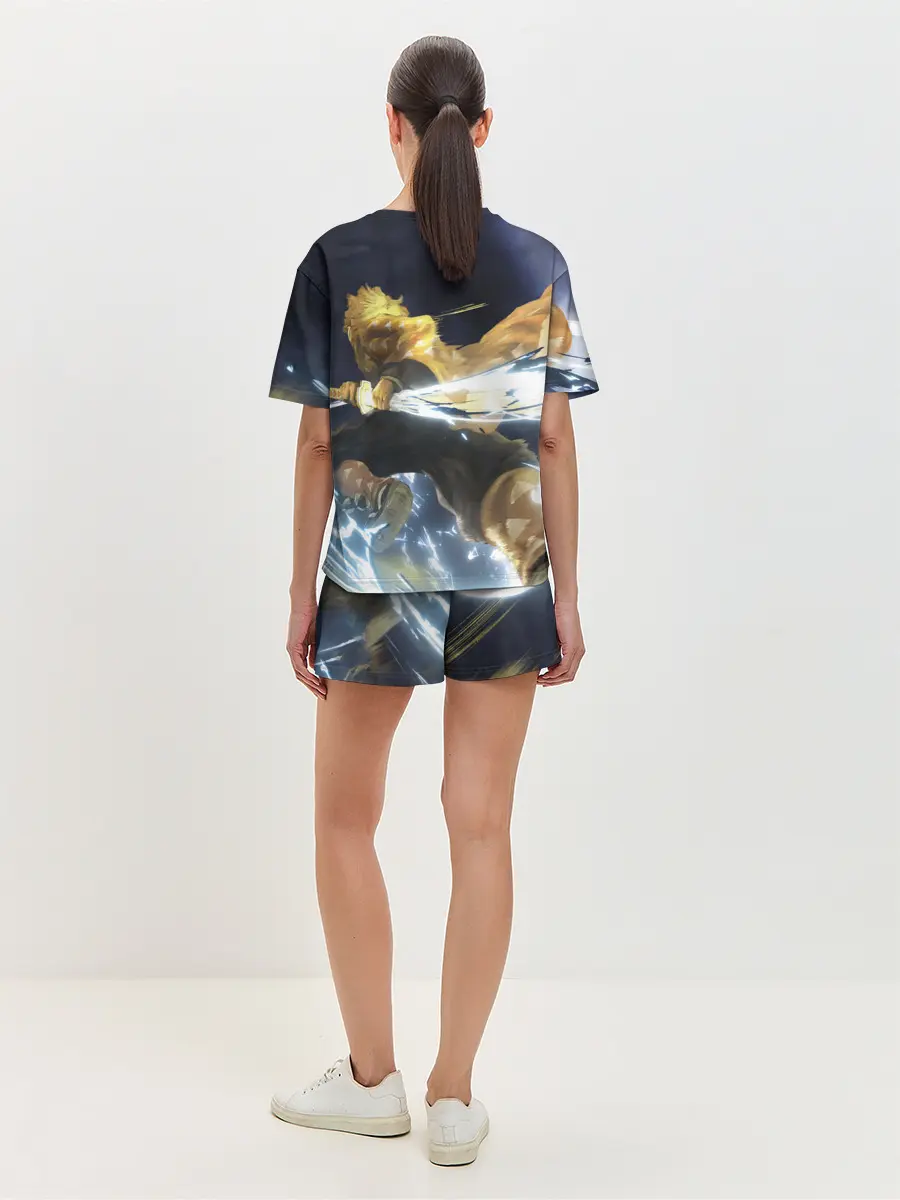 Женская пижама с шортами / Зиницу Агацума Бог ГРОМА