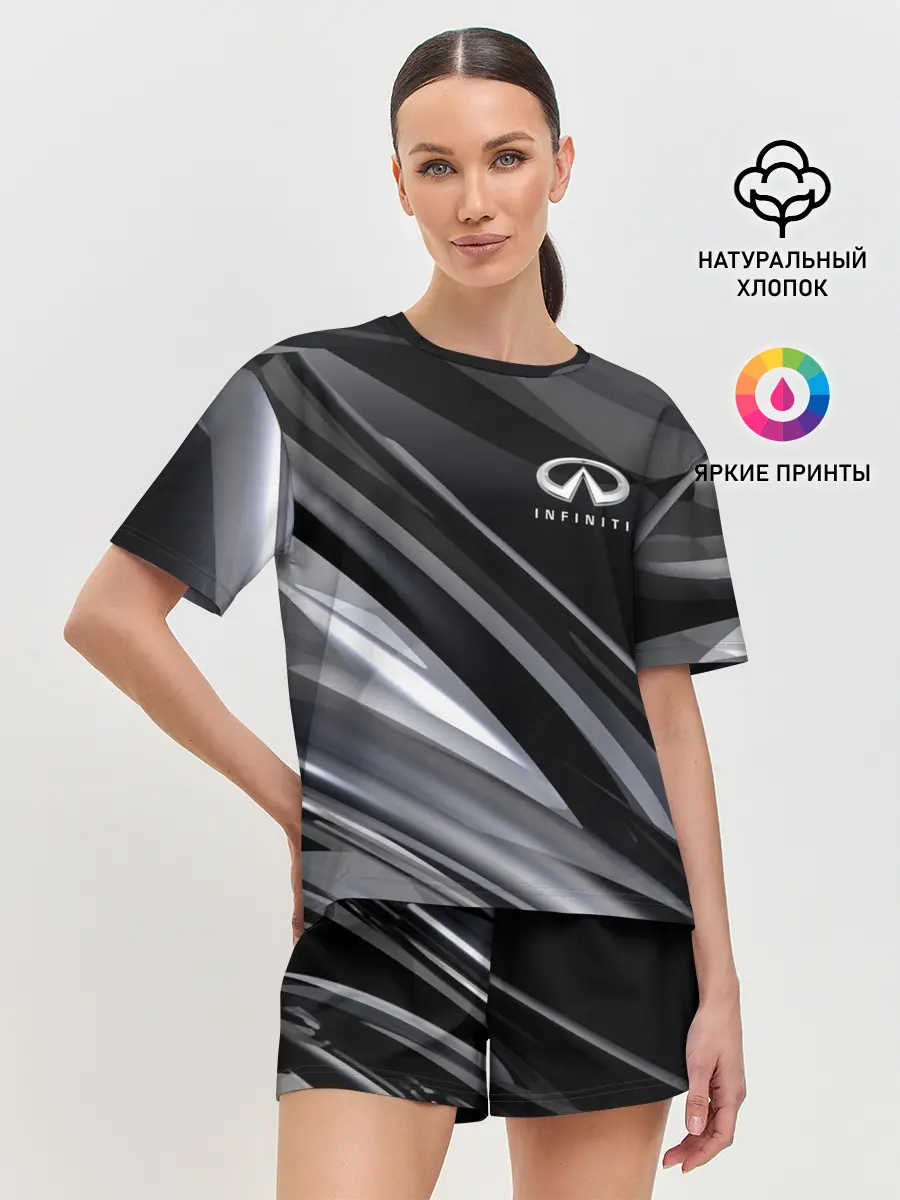 Женская пижама с шортами / Infiniti